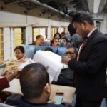 TTE in Indian Railways Train