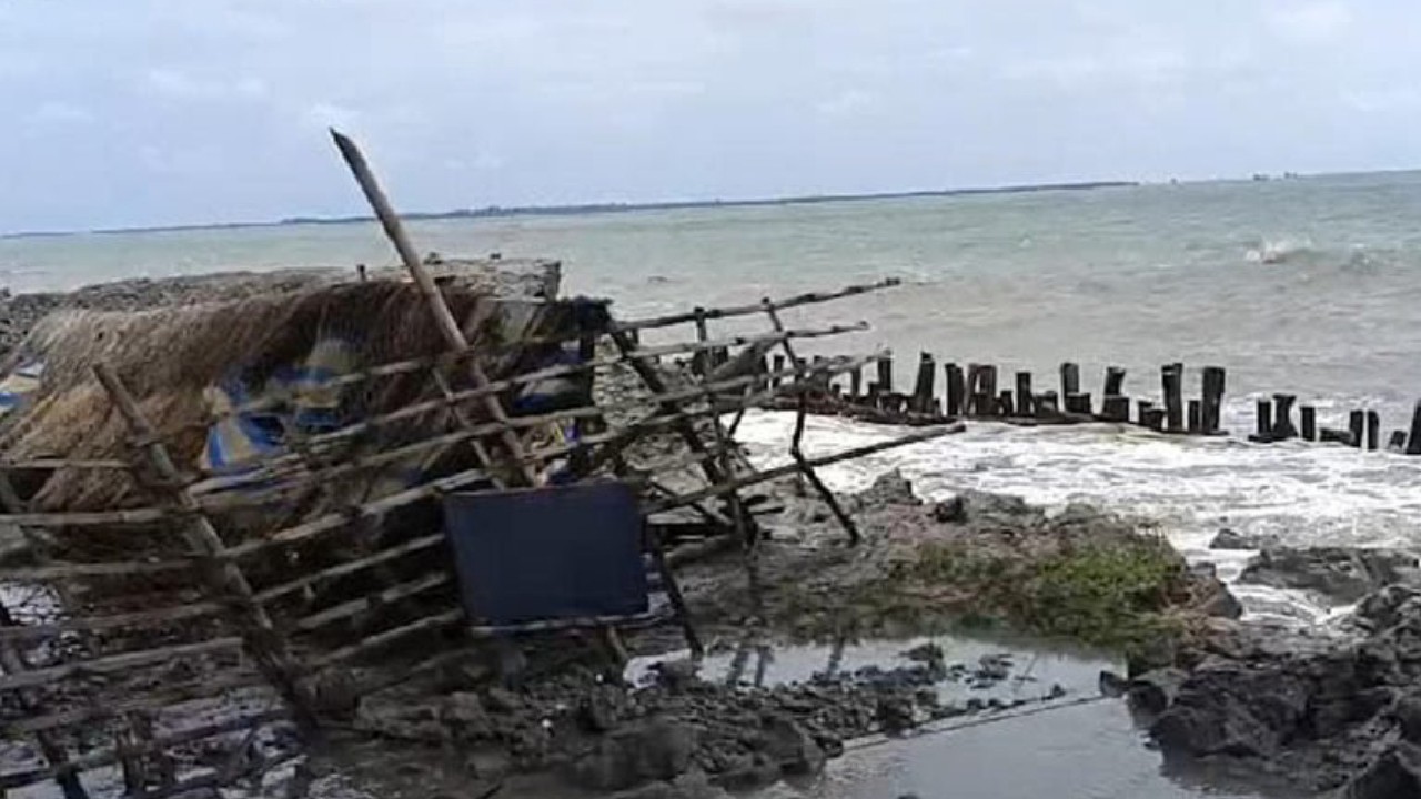 Pathar Pratima, Tidal bore, South 24 Pargana, West Bengal,