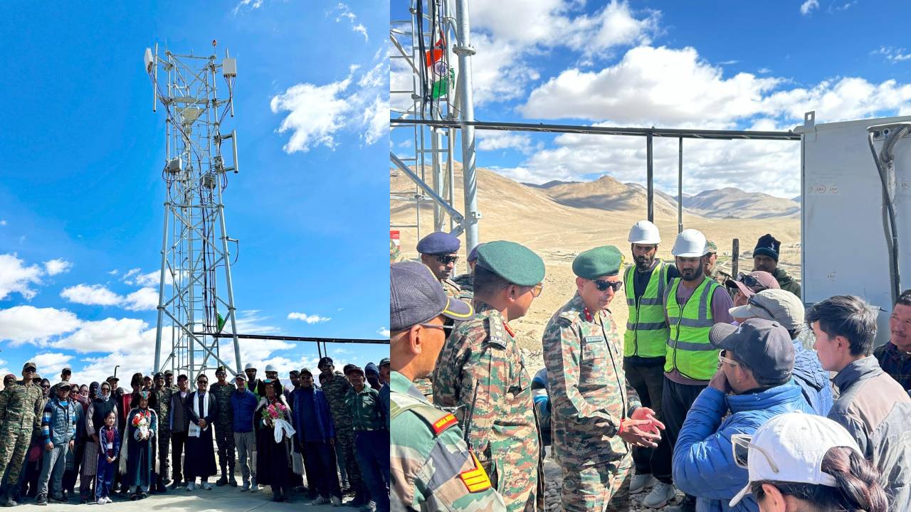 airtel tower in ladakh