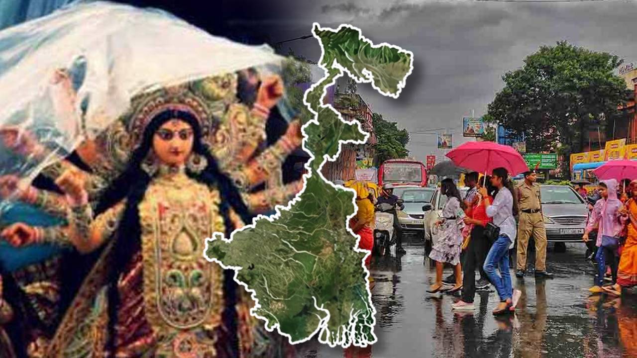 durgapuja rain south bengal