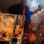 alcohol sell in durga puja