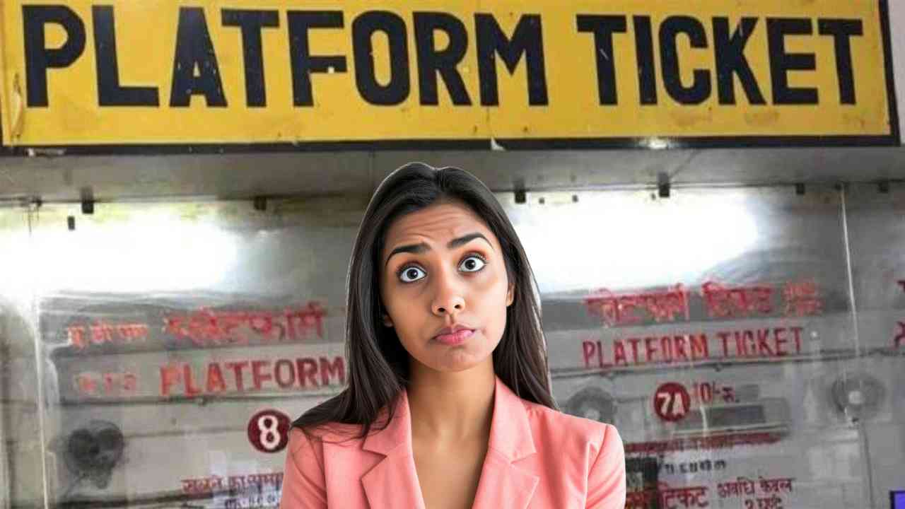 indian railways platform ticket