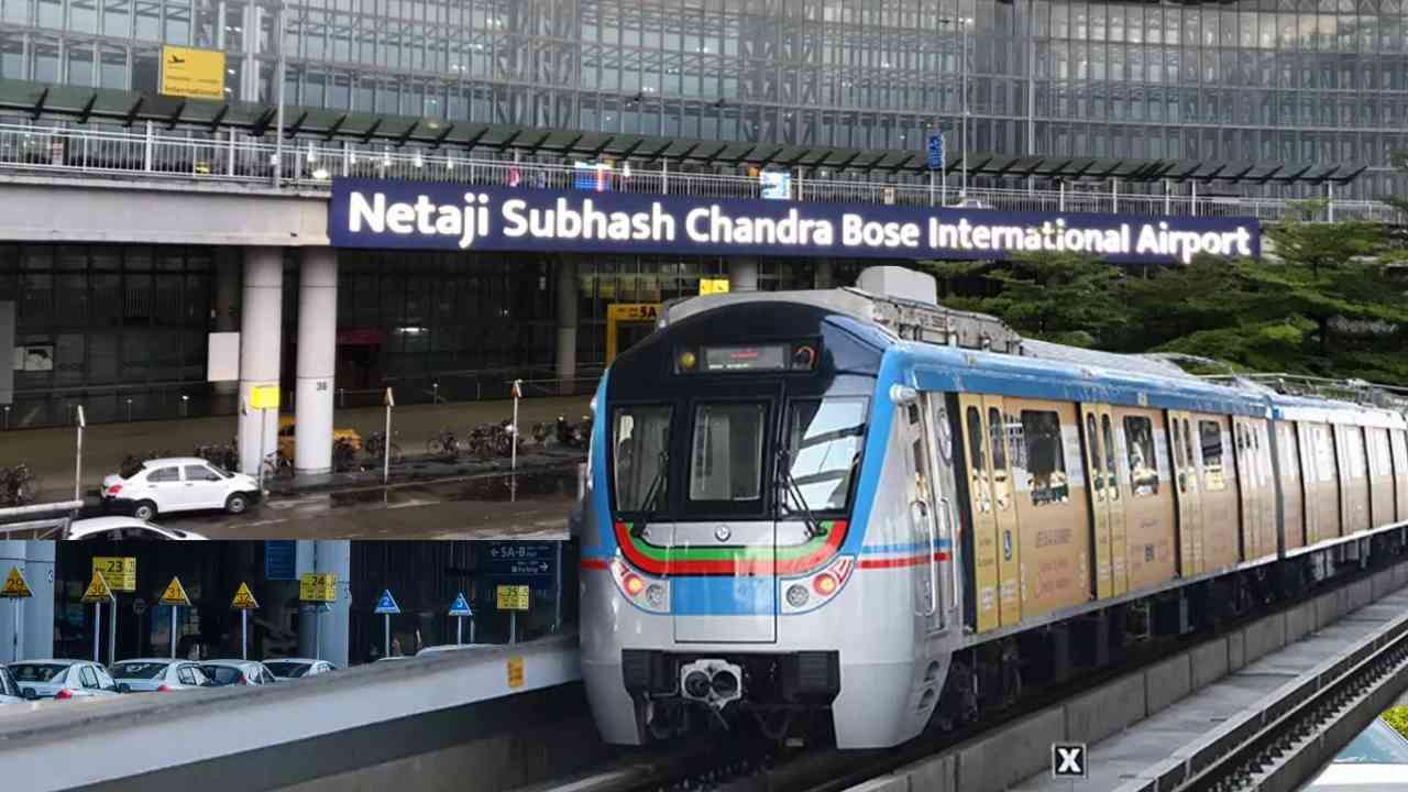 kolkata airport metro