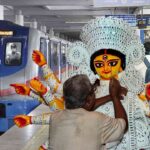 kolkata metro in durga puja