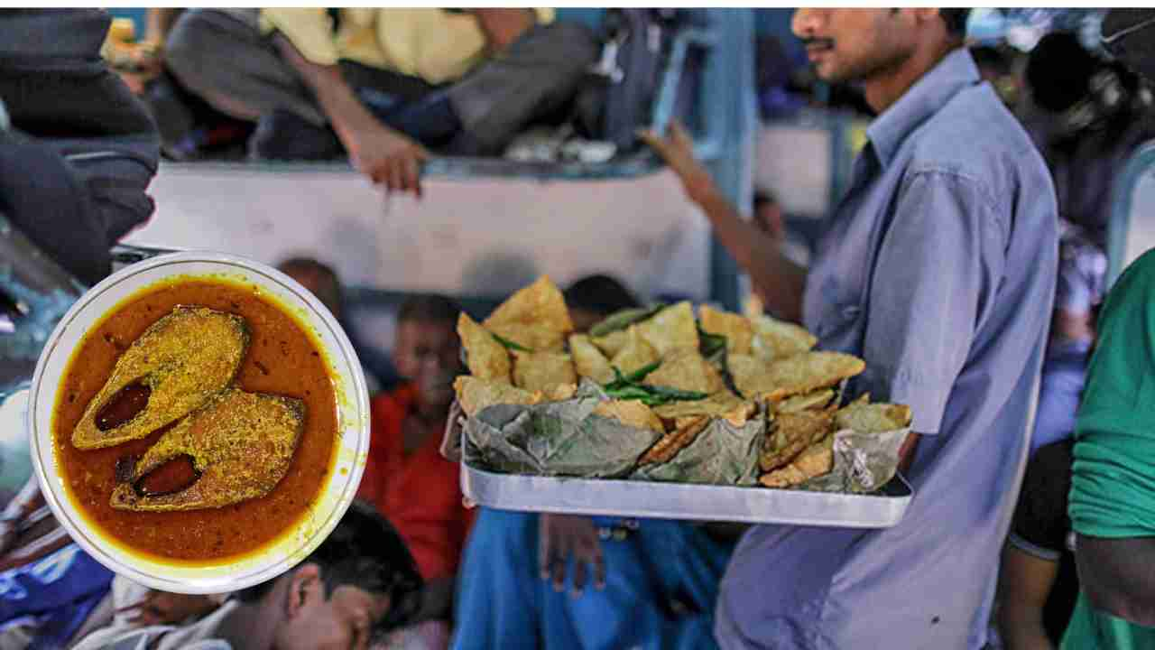 shorshe ilish in train