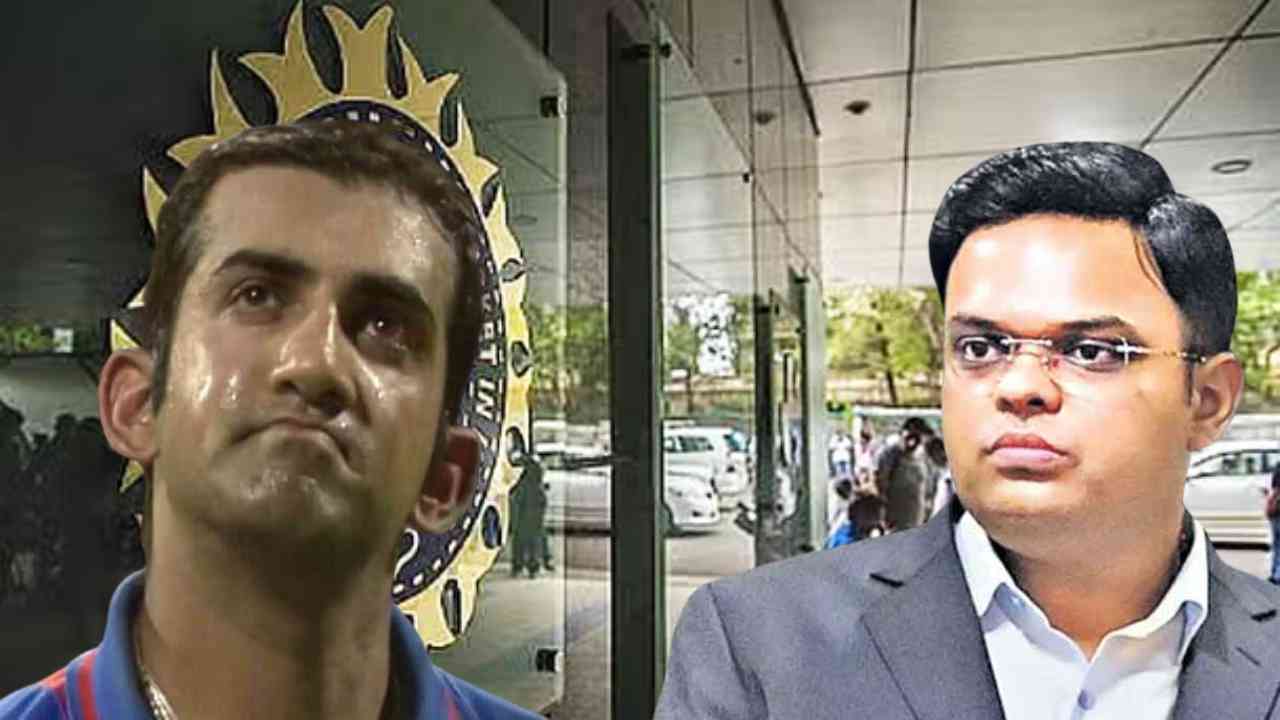 jay shah gautam gambhir bcci