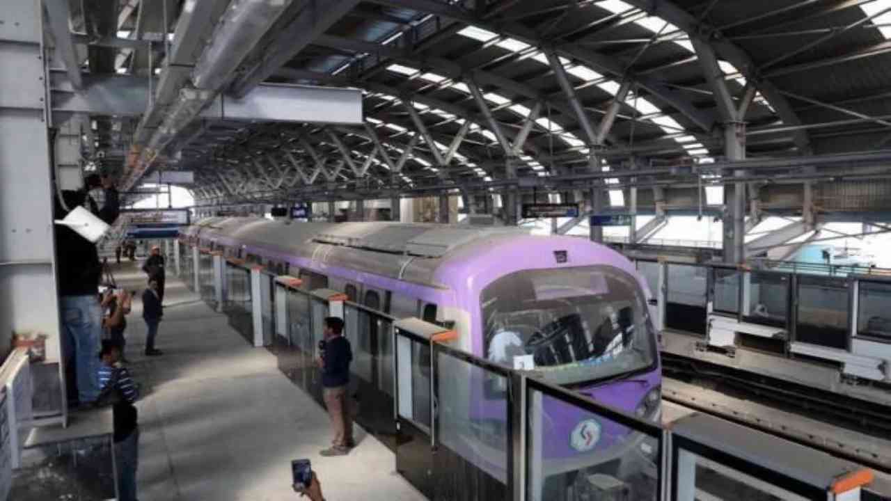 kolkata metro blue line