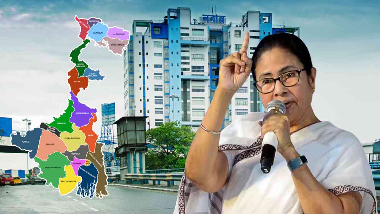 nabanna west bengal map