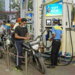 petrol pump filling station