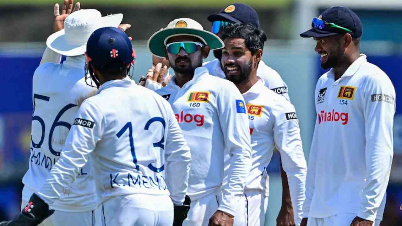 sri lanka test team