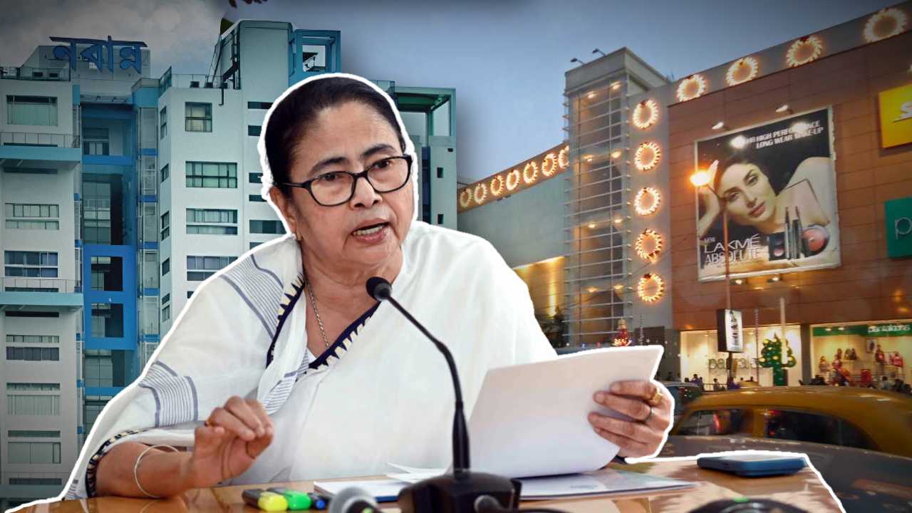 mamata banerjee announce to build shopping mall and cinema halls in every districts