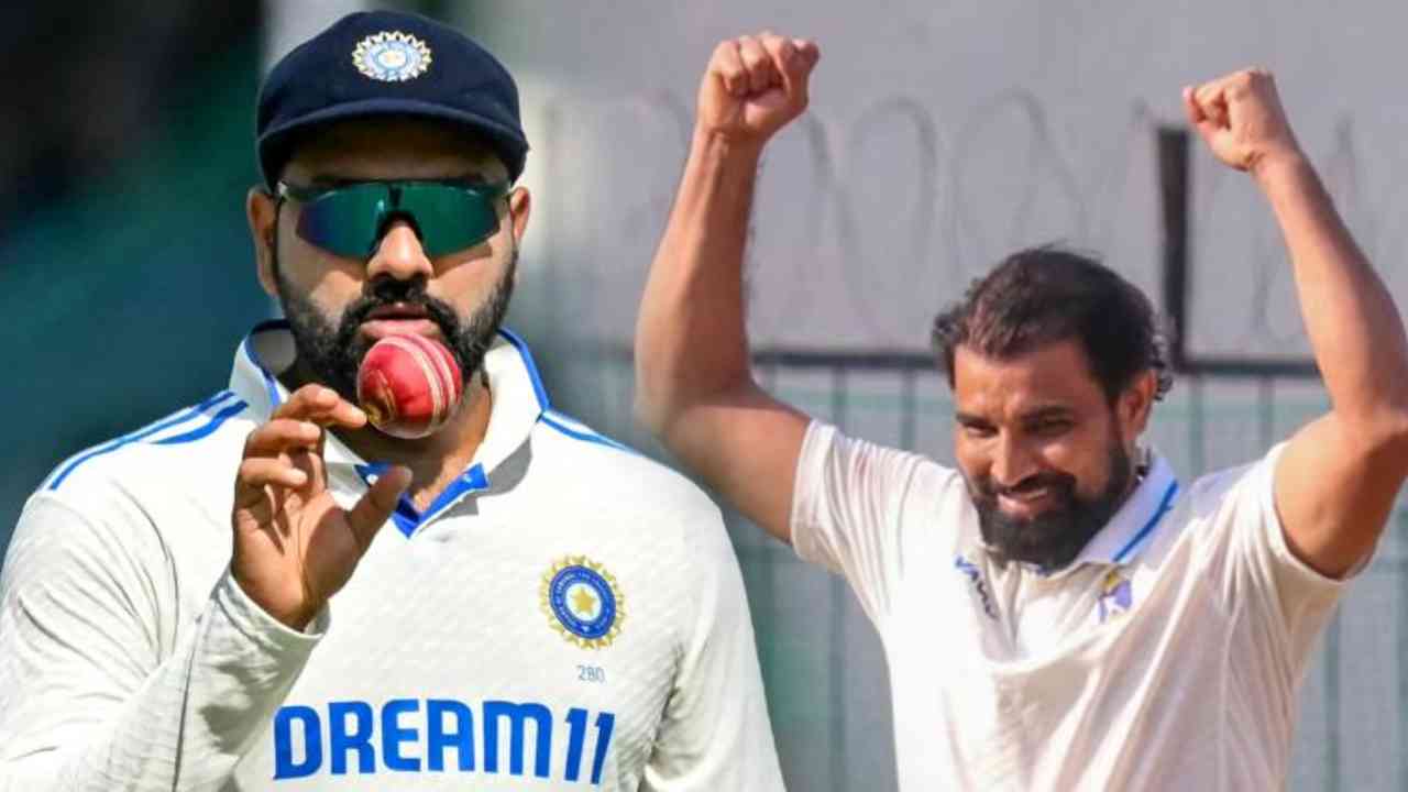 mohammed shami rohit sharma