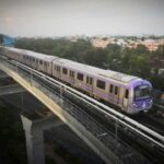 noapara to airport metro trial run to start from monday 16th december