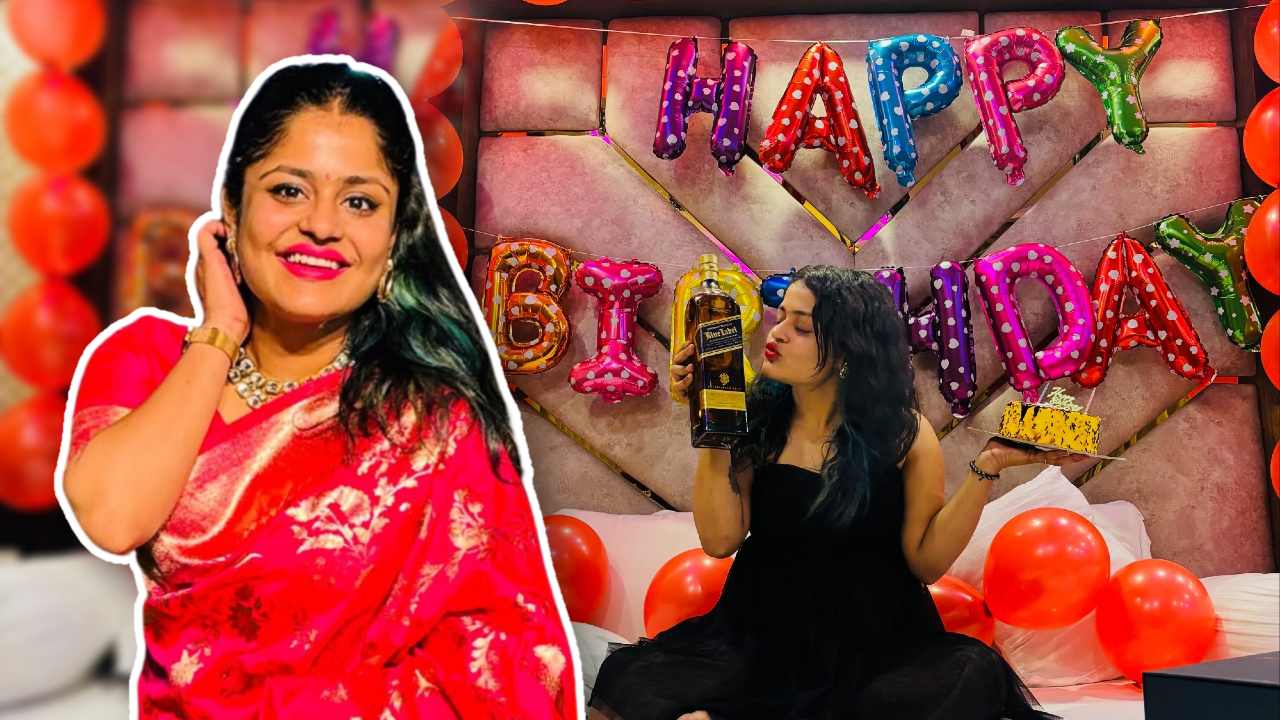 tithi basu trolled after sharing birthday photos with alcohol