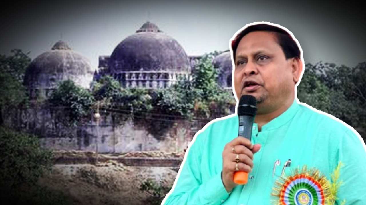 tmc mla humayun kabir announce place and founding stone dae for babri masjid