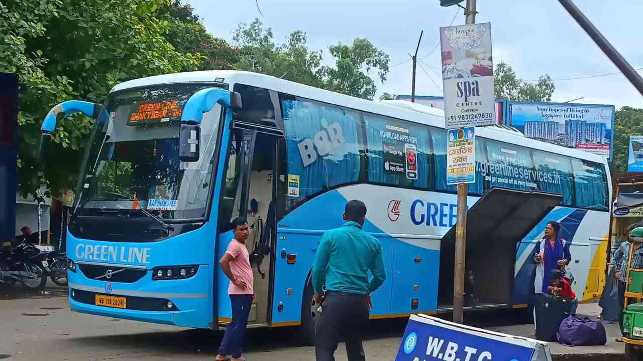 kolkata siliguri bus