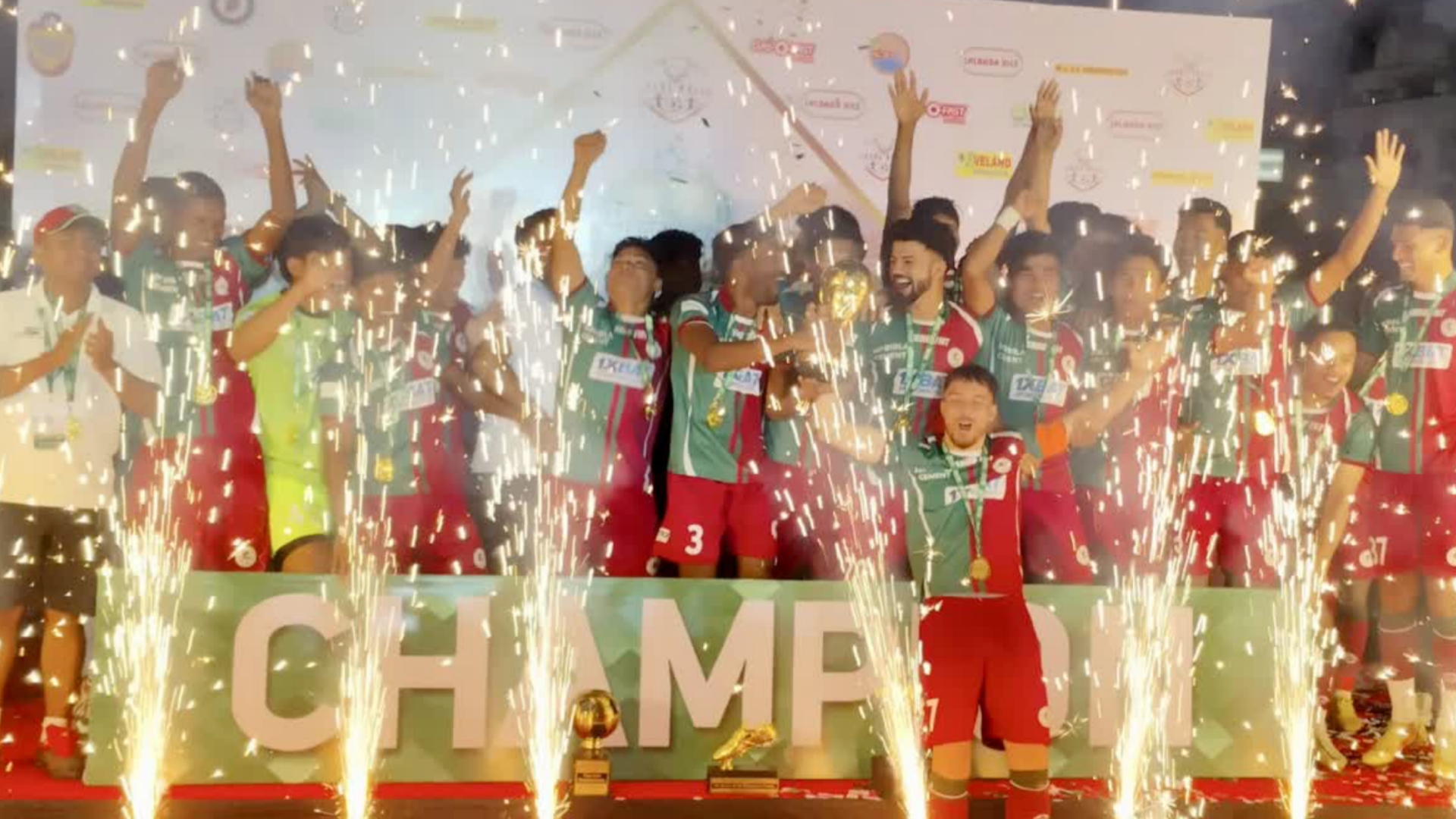 junior team of mohun bagan won the golden cup