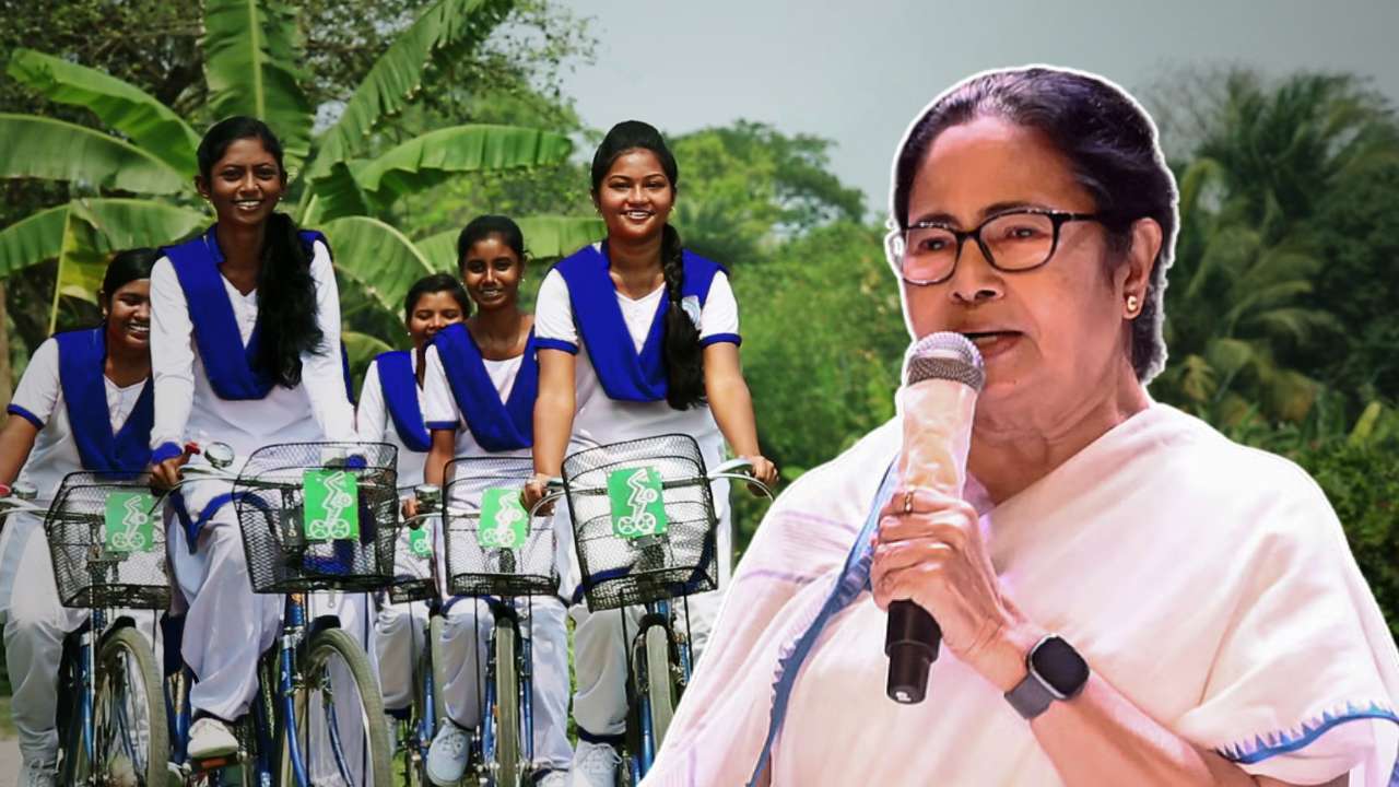 mamata banerjee announcement regarding sabooj sathi