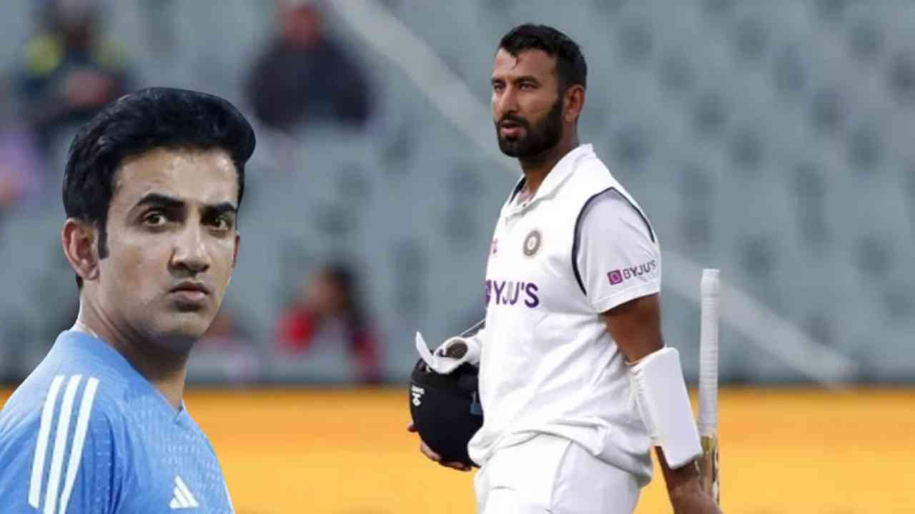 cheteshwar pujara gautam gambhir