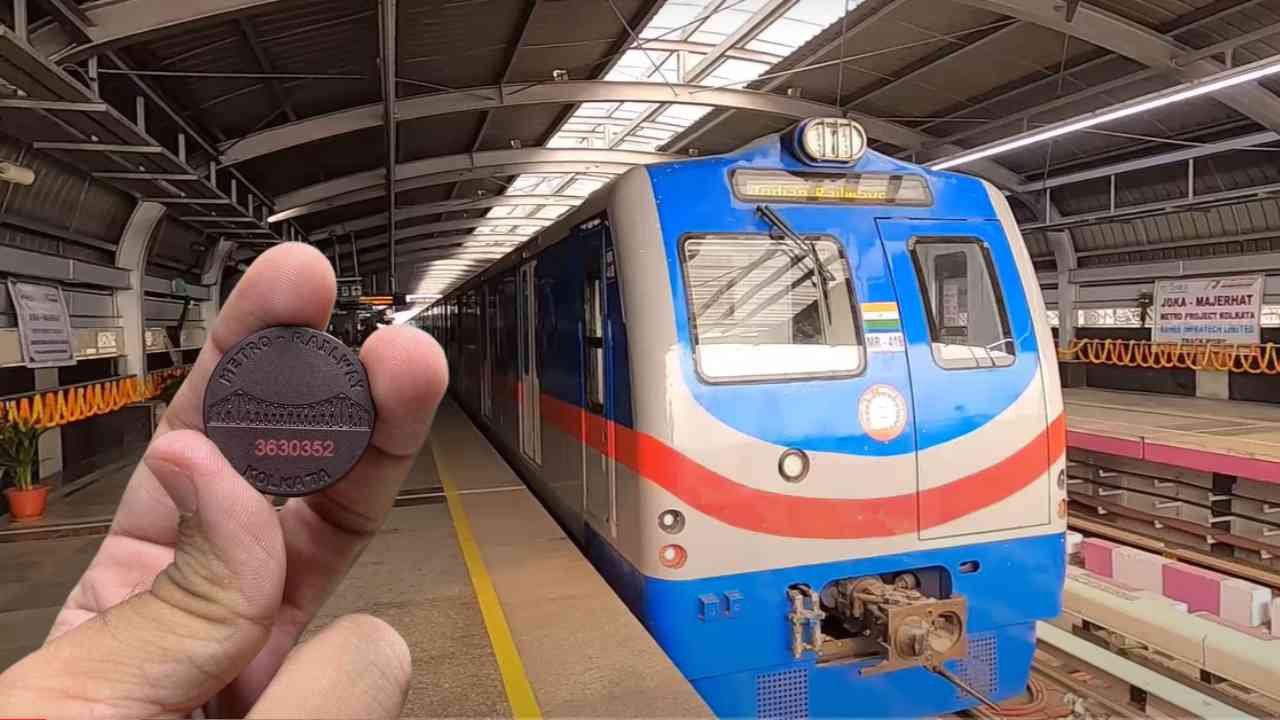 kolkata metro token system