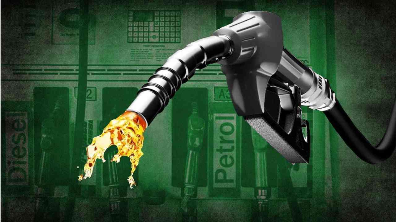 petrol diesel price down