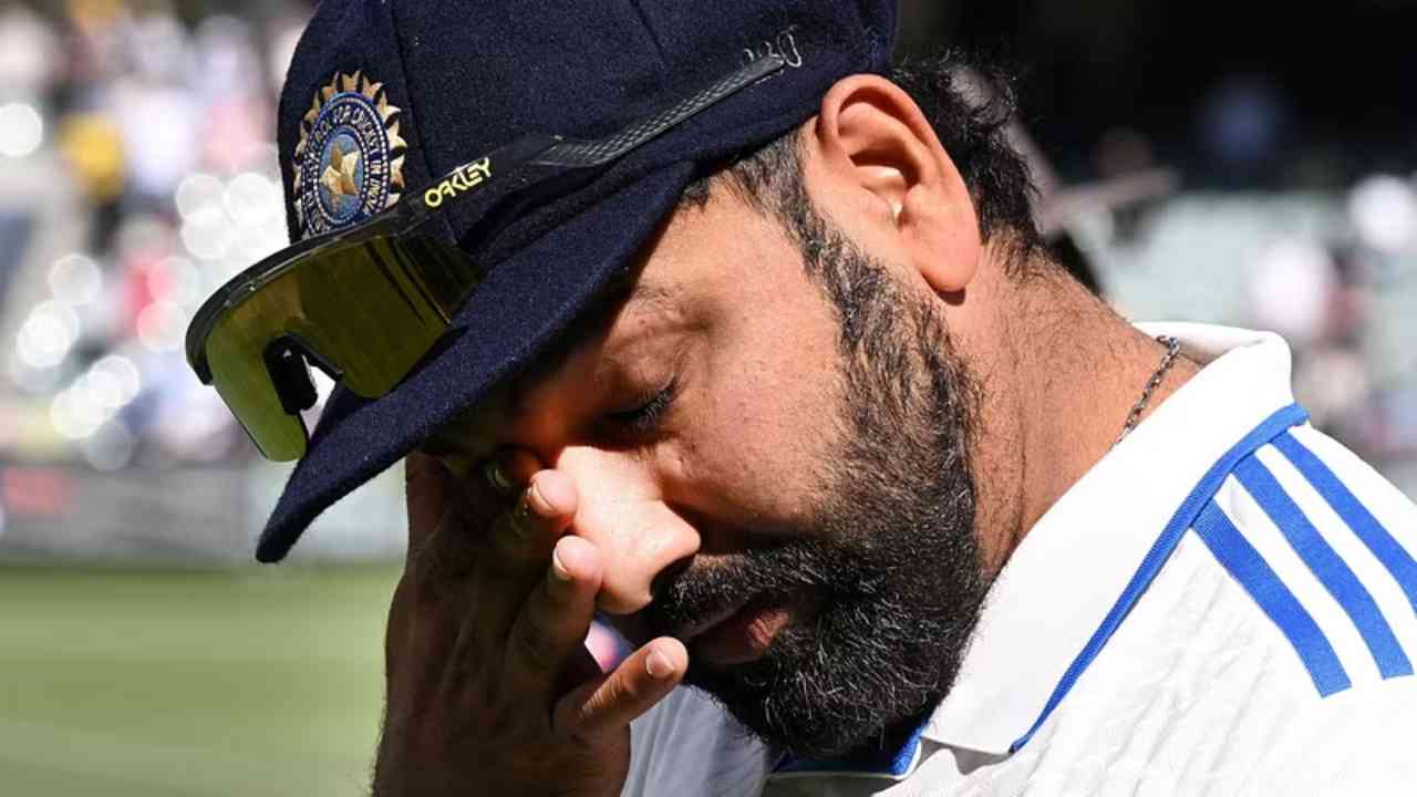 rohit sharma sad