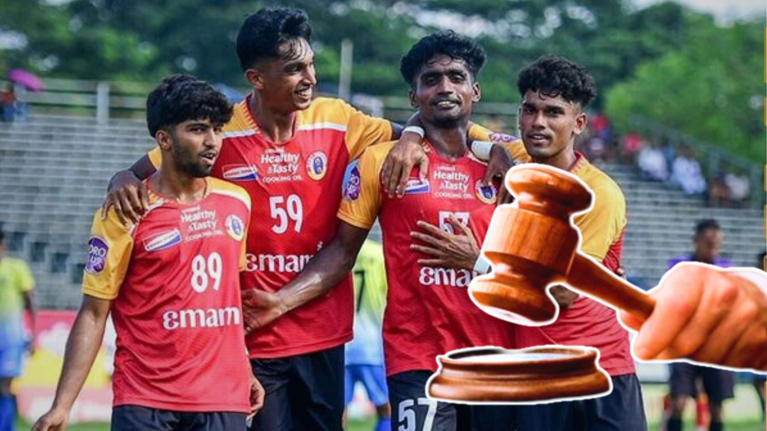 Diamond Harbour brings court stay Order to stop East Bengal in CFL