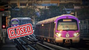 Kolkata Metro Green Line Closed for 8 Days