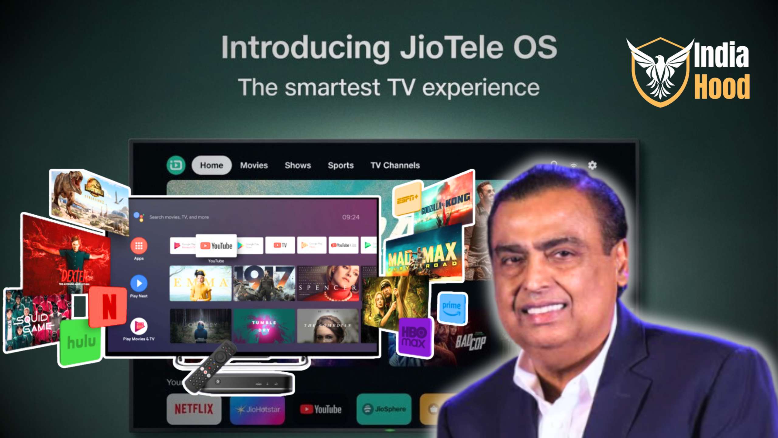 Jio launches Jio Tele OS operating system for smart TV