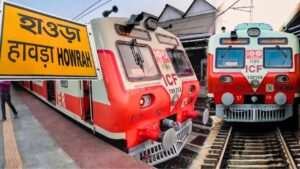 On the occasion of 100 years of Indian Railways, the Howrah division got a new train Howrah, EMU,