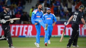 New Zealand lost to India in the final match of the group stage