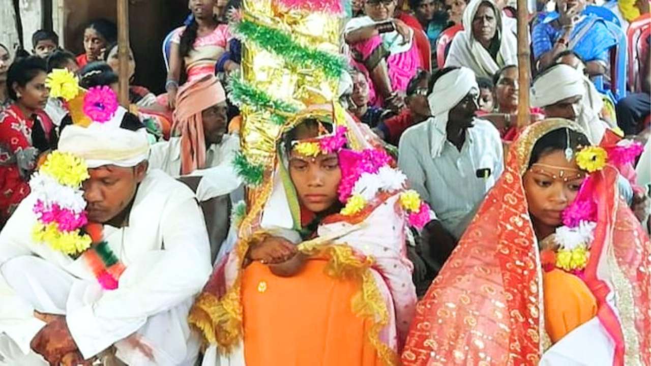 A young man from Telangana married two young women at the same time