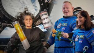 Sunita Williams is returning to Earth