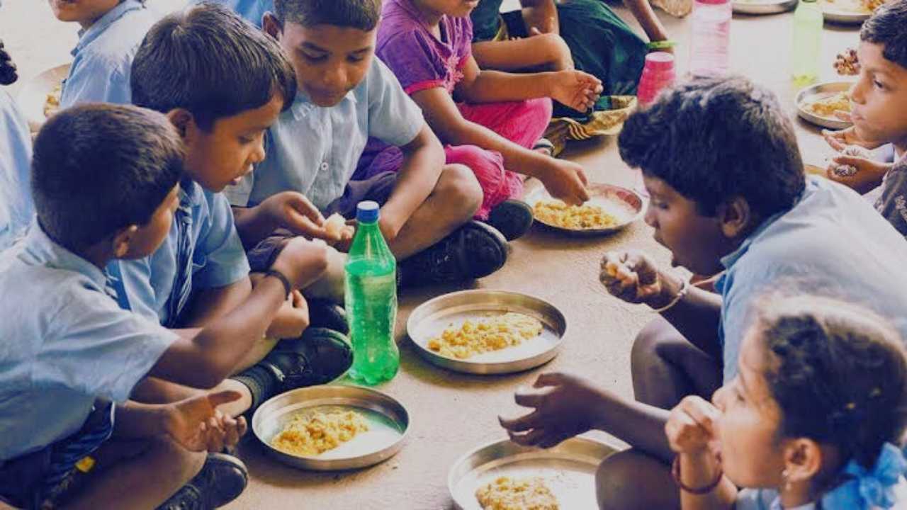 Mid Day Meal in Jhargram