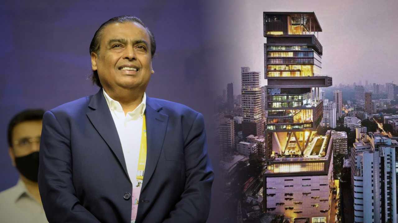 how much the electricity bill for Ambani's anthill is for one month