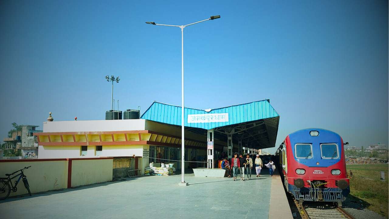 The only Railway station in India that is also used by Nepal