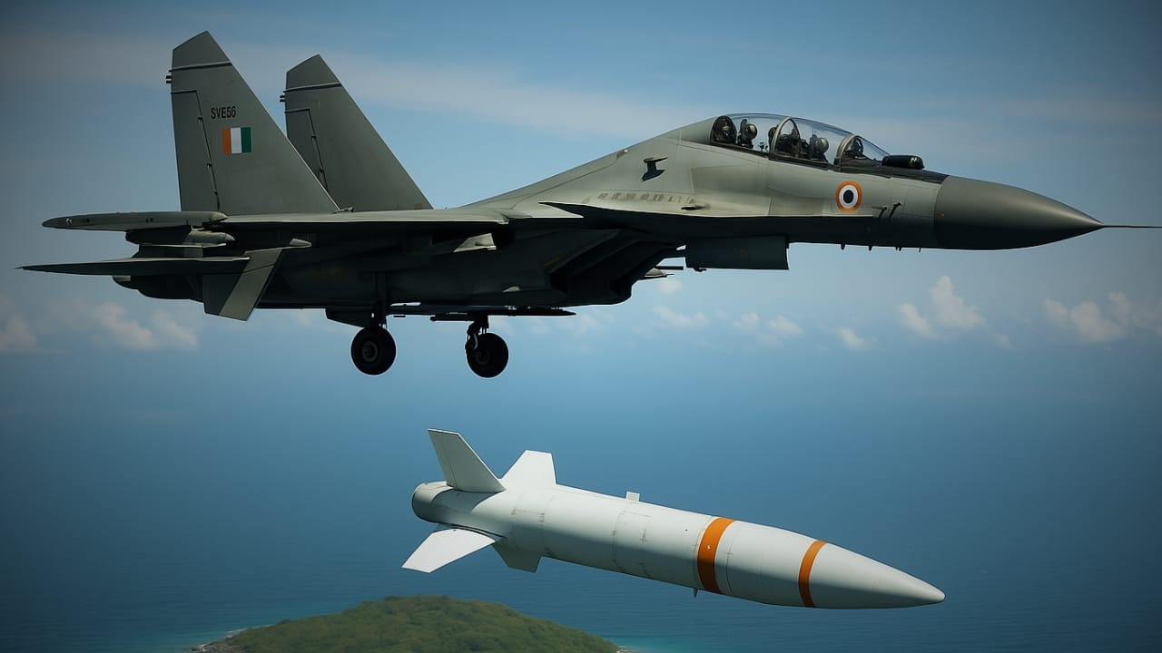 Trial of new long-range bomb Gaurav of Indian Air Force is successful