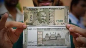 500 Rupee Note