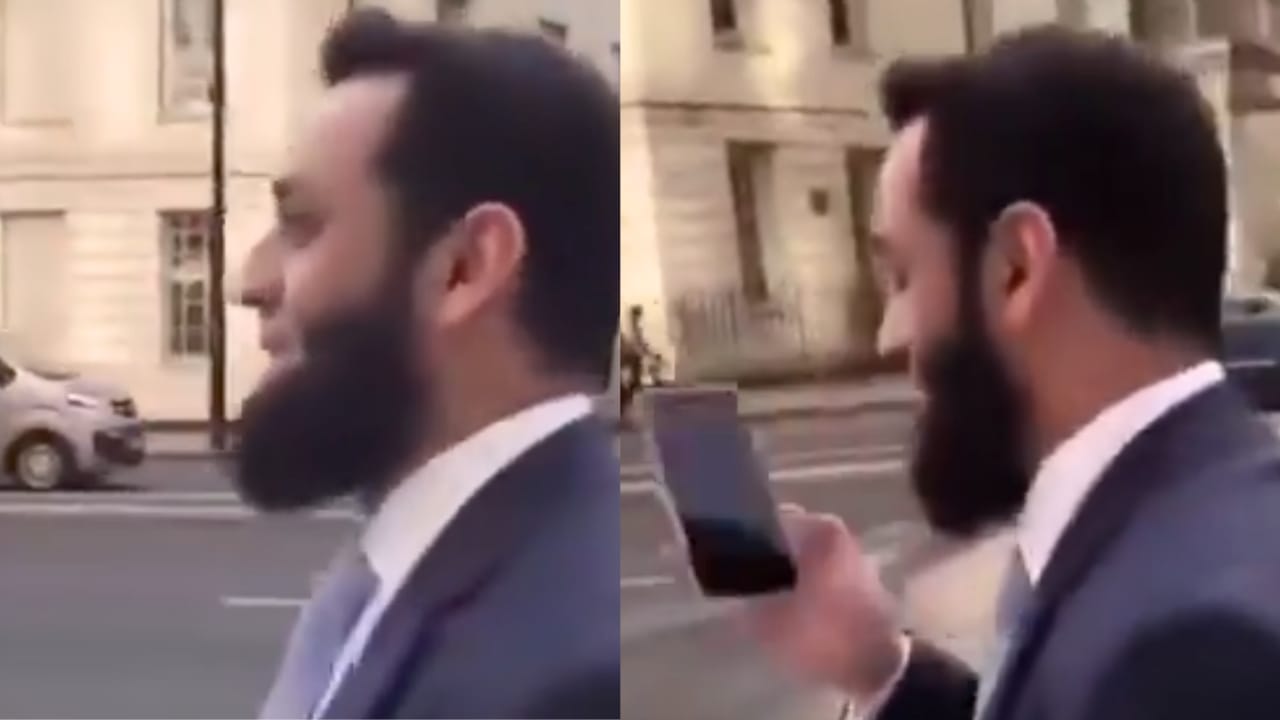 A young man abused Pakistan's information minister, viral video