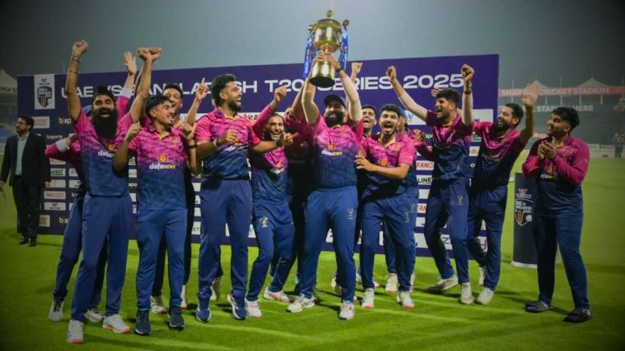 Bangladesh lost the T20 series to UAE