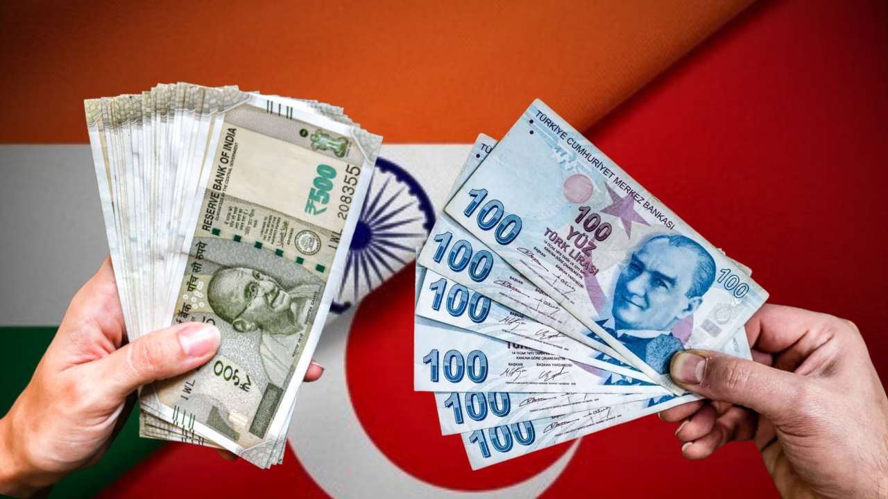 How much is 100 Indian rupees in Turkish currency? Find out