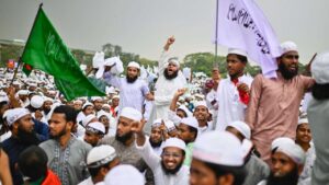 Protest in Bangladesh against women's property rights