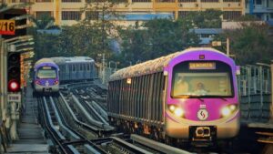 Two new Chinese metro rakes added to Kolkata Metro