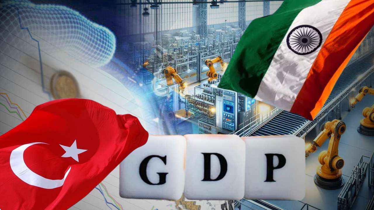 India Vs Turkey GDP how far ahead is who in the economy