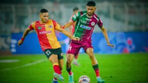 East Bengal Mohun Bagan in Group A of Calcutta football League