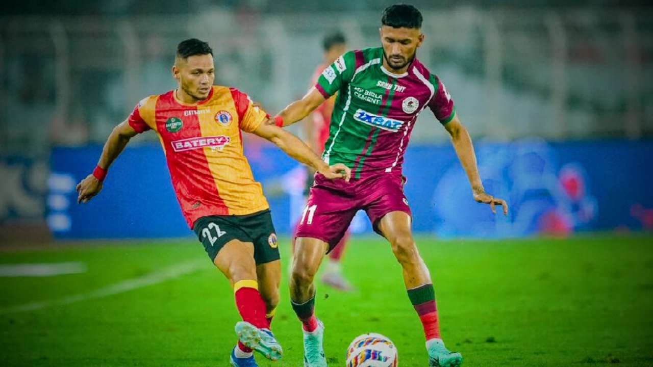 East Bengal Mohun Bagan in Group A of Calcutta football League