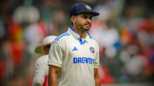 Why was Shreyas Iyer ruled out of the Test series against England?