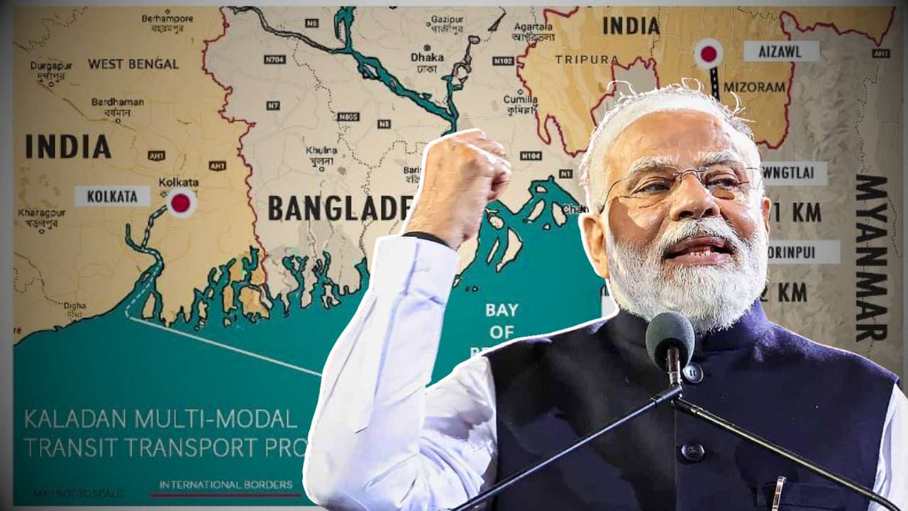 government of india is creating alternative communication routes in the northeast, bypassing Bangladesh