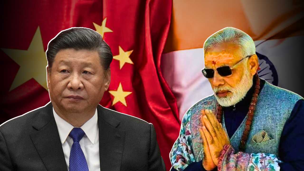 India on China