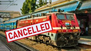 Notice Of Train Cancellation